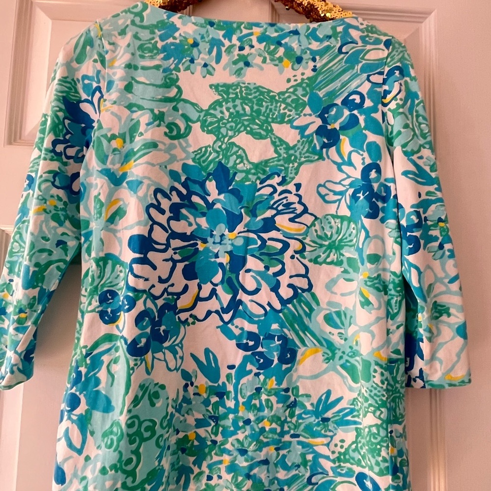 Lilly Pulitzer Juline Top Resort White in a Pinch - Picture 4 of 9